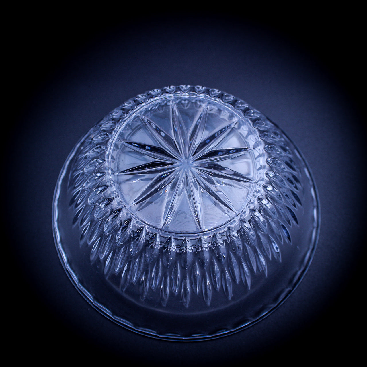 Princess House Lead Crystal Bowl — Small Faceted Design