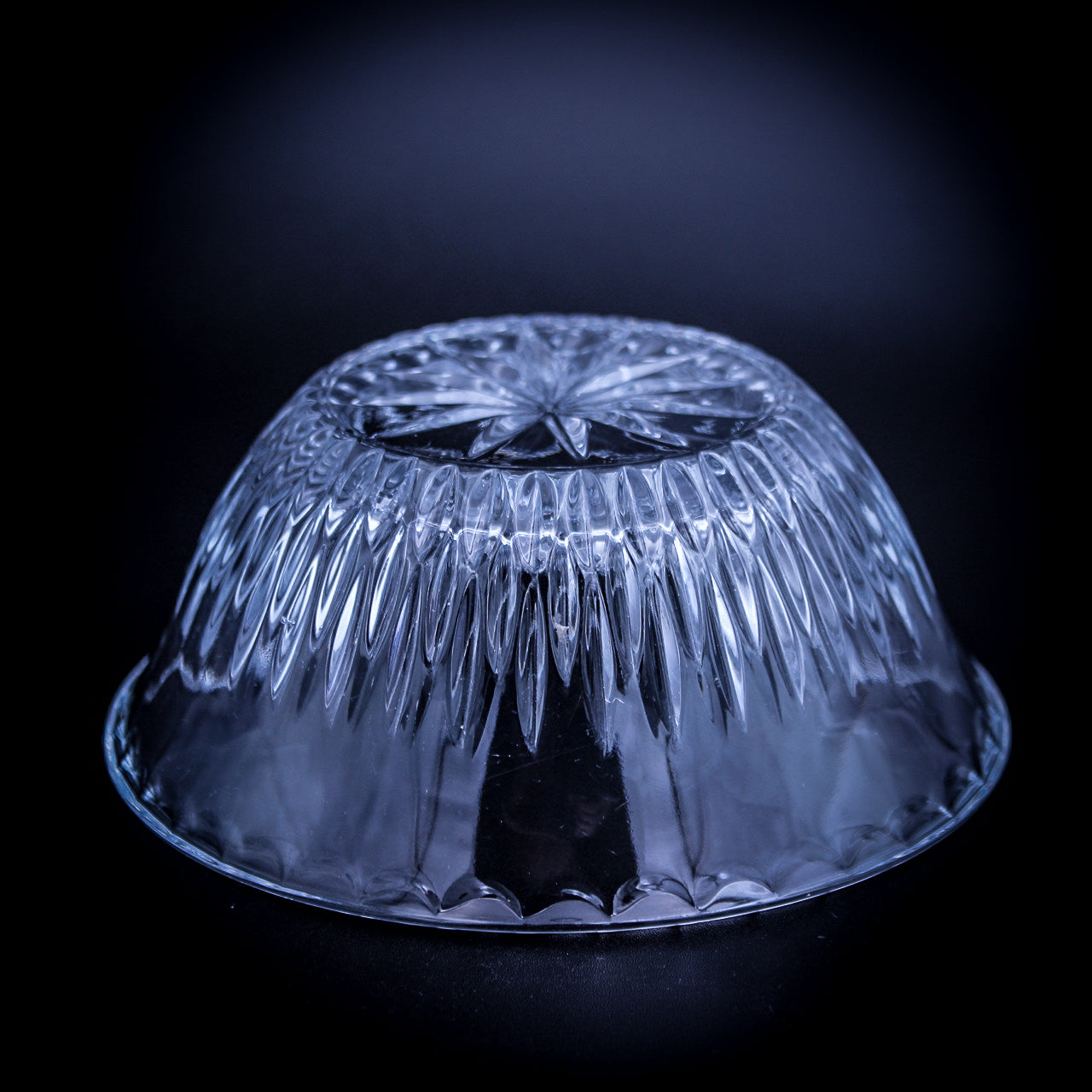 Princess House Lead Crystal Bowl — Small Faceted Design