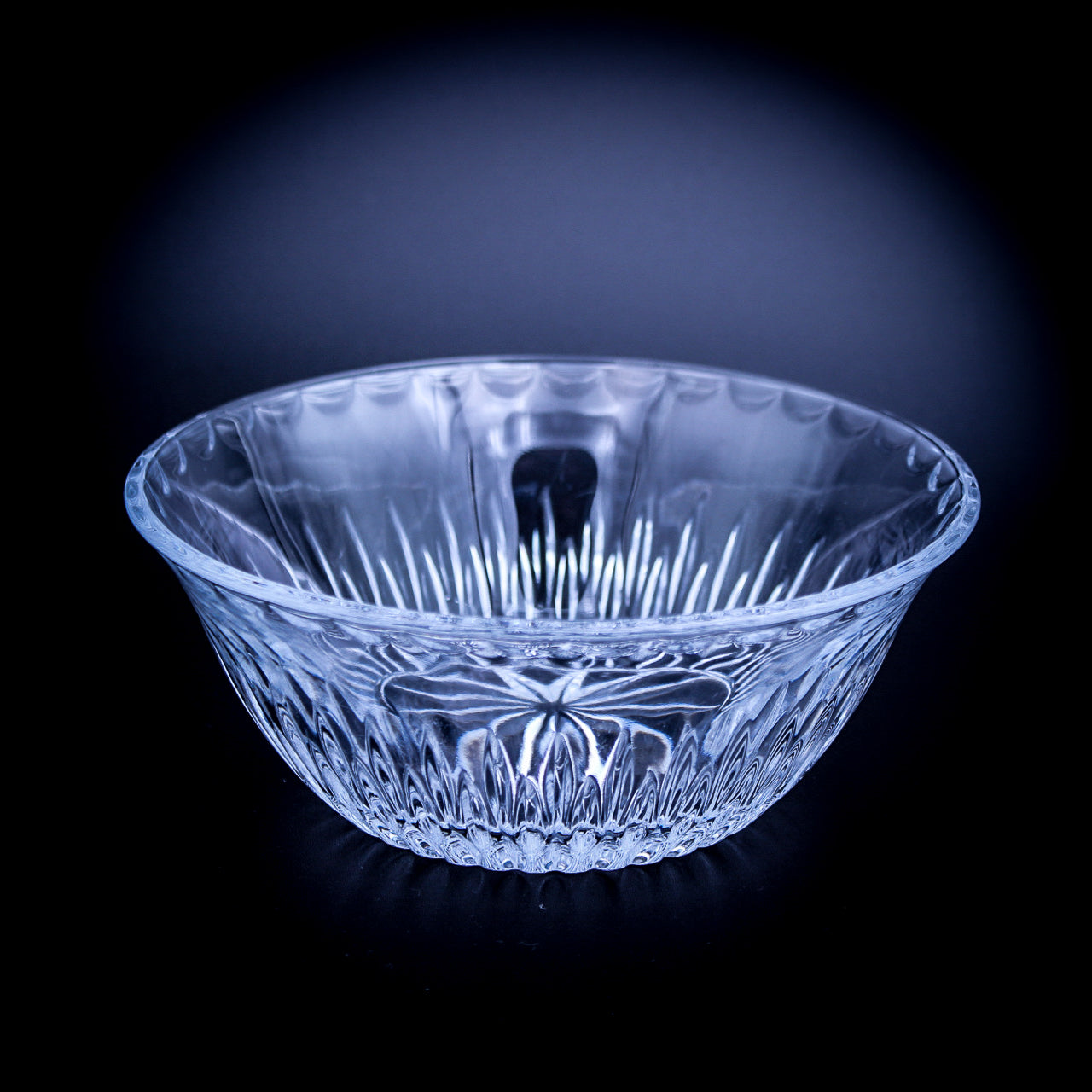 Princess House Lead Crystal Bowl — Small Faceted Design
