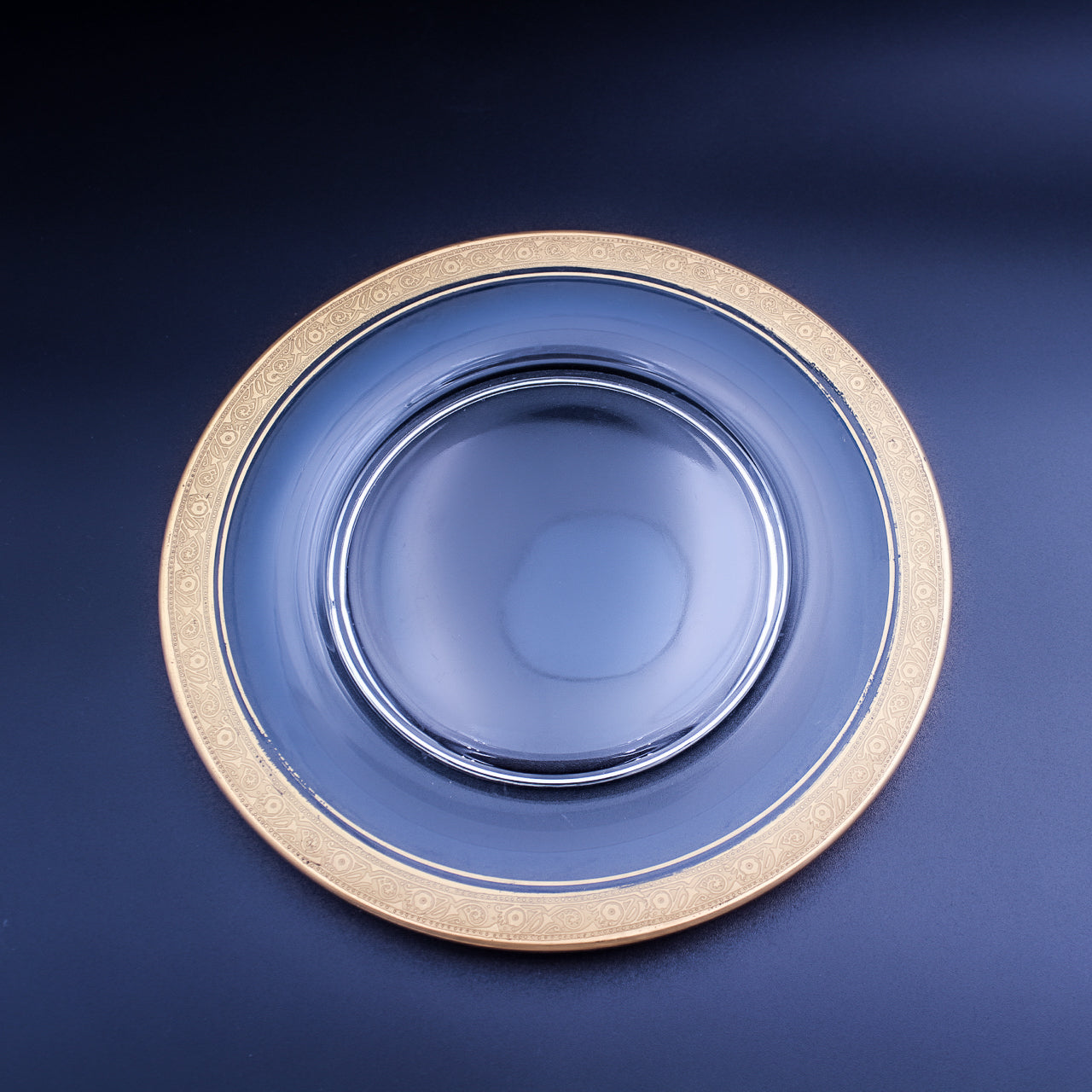 Vintage Gold Rimmed Tiffin Franciscan Small Plates - Set of 5