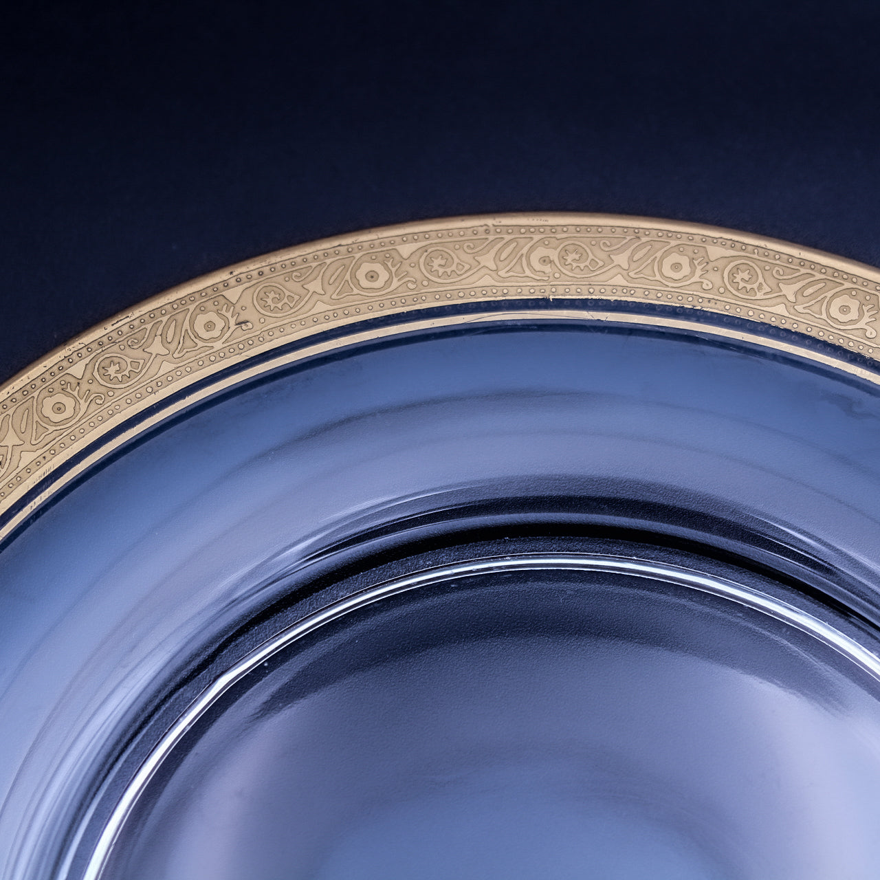 Vintage Gold Rimmed Tiffin Franciscan Small Plates - Set of 5