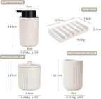 BosilunLife Pockmark Schaumbad-Set aus recyceltem Öko-Ton