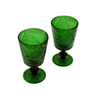 Botanisch bedruckter grüner Kelch – 6er-Set
