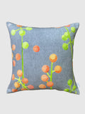 Throw Pillow: Brunia on Grey