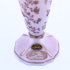 Cambridge Crown Tuscan 10.5" Vase – Rose Point Gold Encrusted Etch
