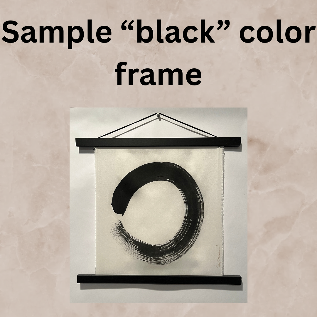 "Cloudy Summer Day” - Hand-Dyed Silk Wall Hanging