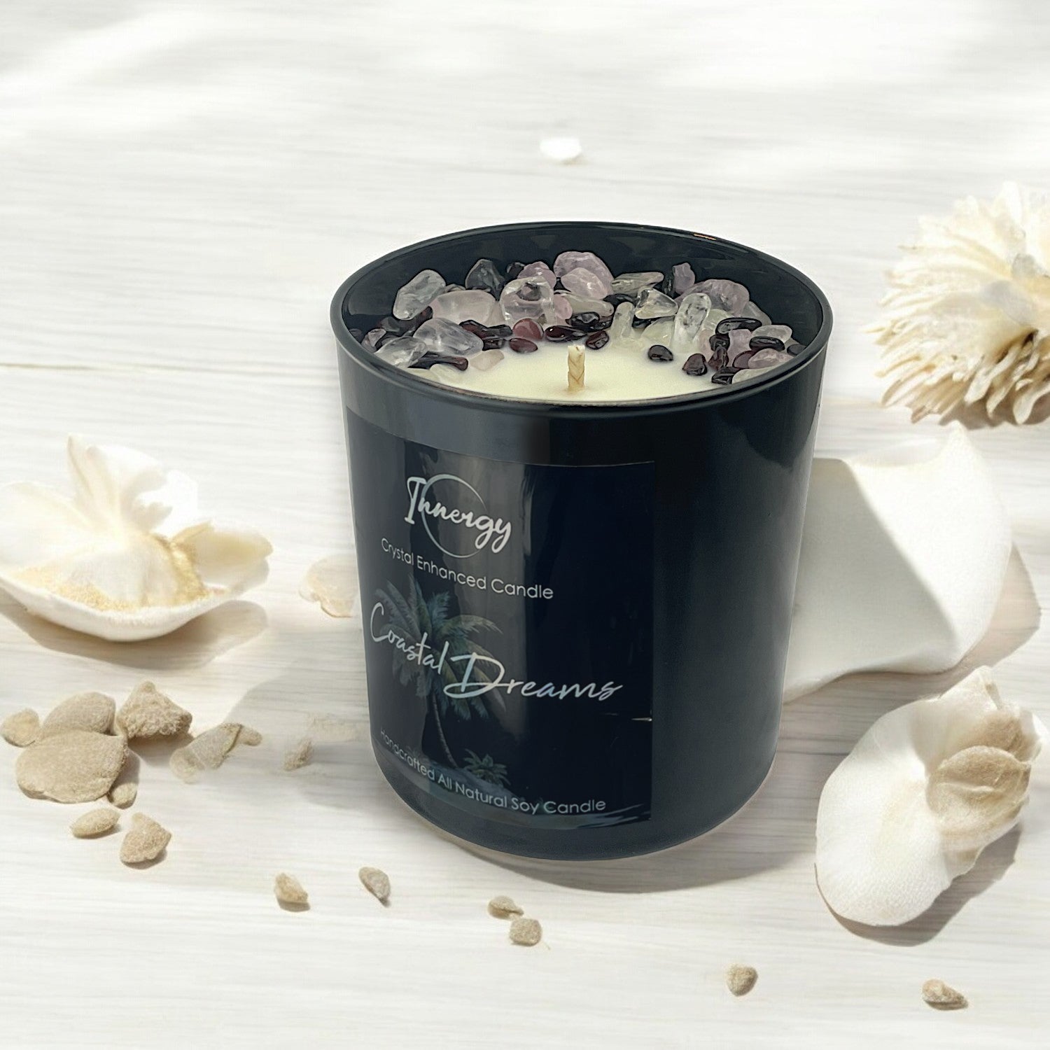 Coastal Dreams Crystal Candle — 10 oz