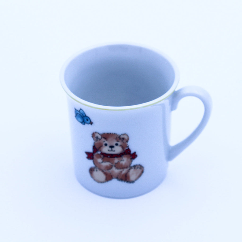 Vintage Bear & Lucy Mug Bundle – Valentine & Bluebird Charm