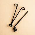 Candle Care Tool Set - Matte Black Stainless Steel
