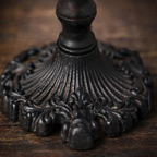 Round Pivoting Vanity Mirror - Cast Iron Stand