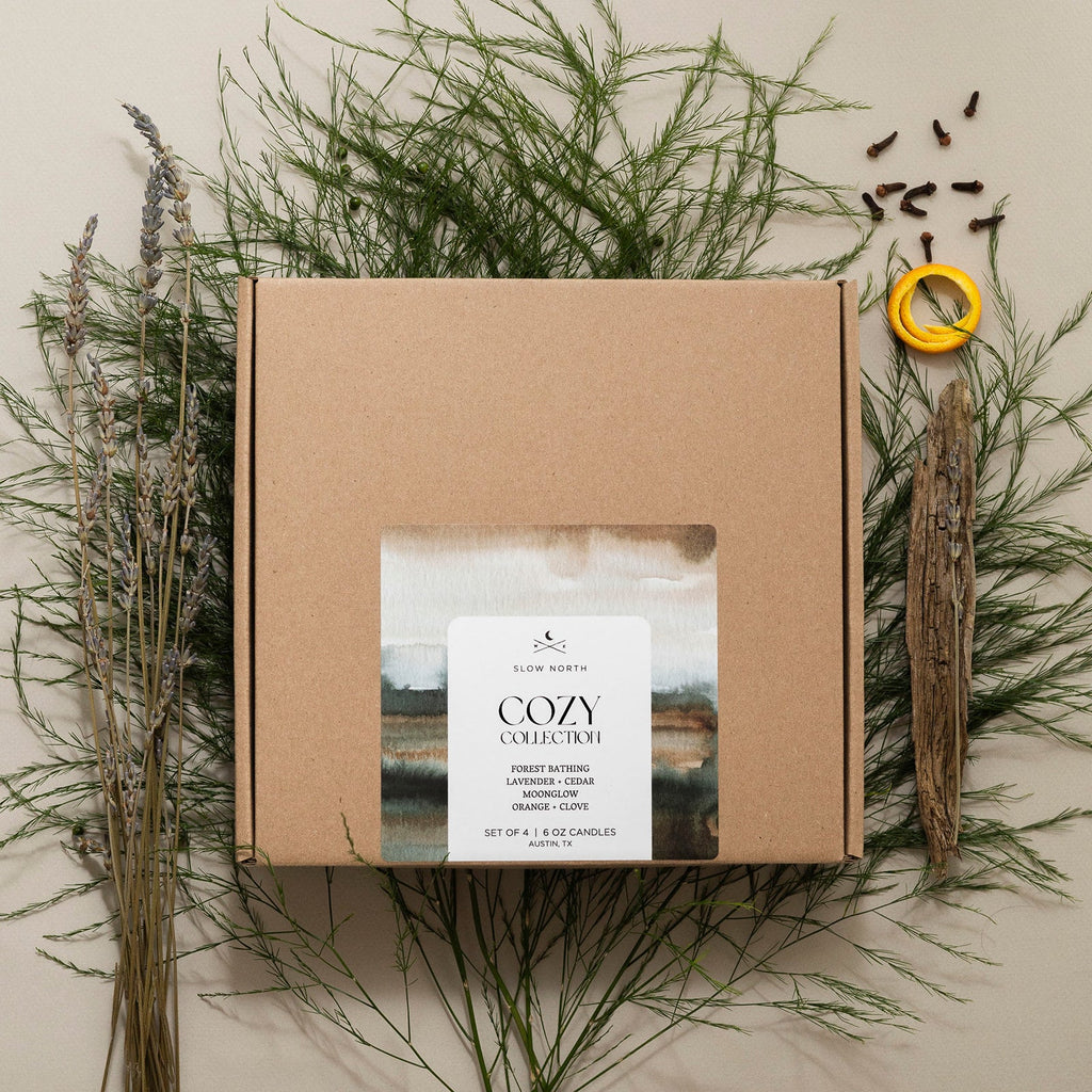 Cozy Collection – 4 Mini Candles