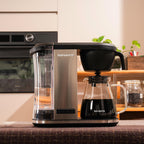Enthusiast 8-Tassen-Filterkaffeemaschine mit 1,3 Liter großer Thermokanne oder Glaskanne