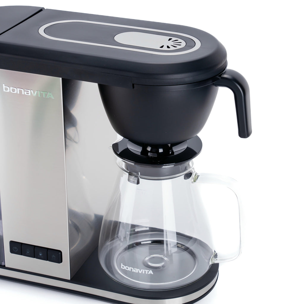 Enthusiast 8‑Cup Drip Coffee Brewer with 1.3L Thermal or Glass Carafe