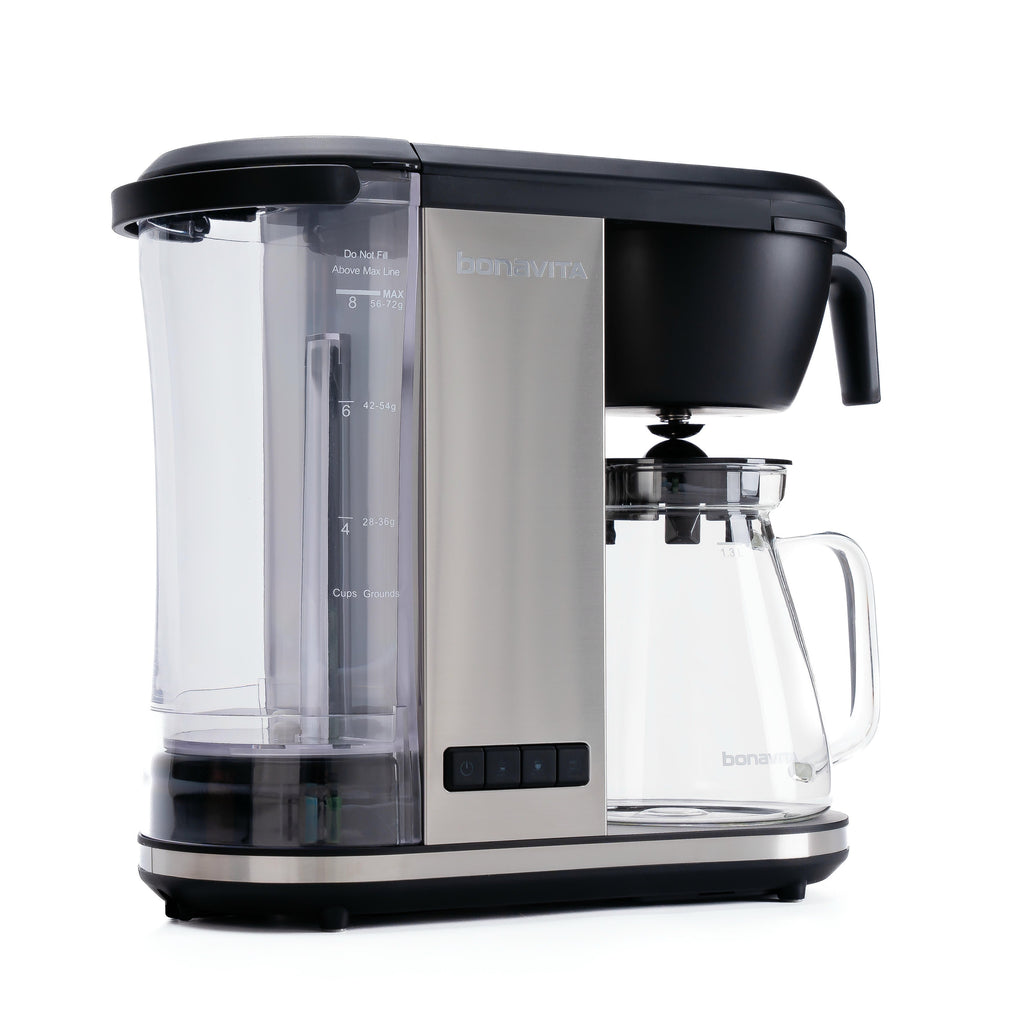 Enthusiast 8‑Cup Drip Coffee Brewer with 1.3L Thermal or Glass Carafe