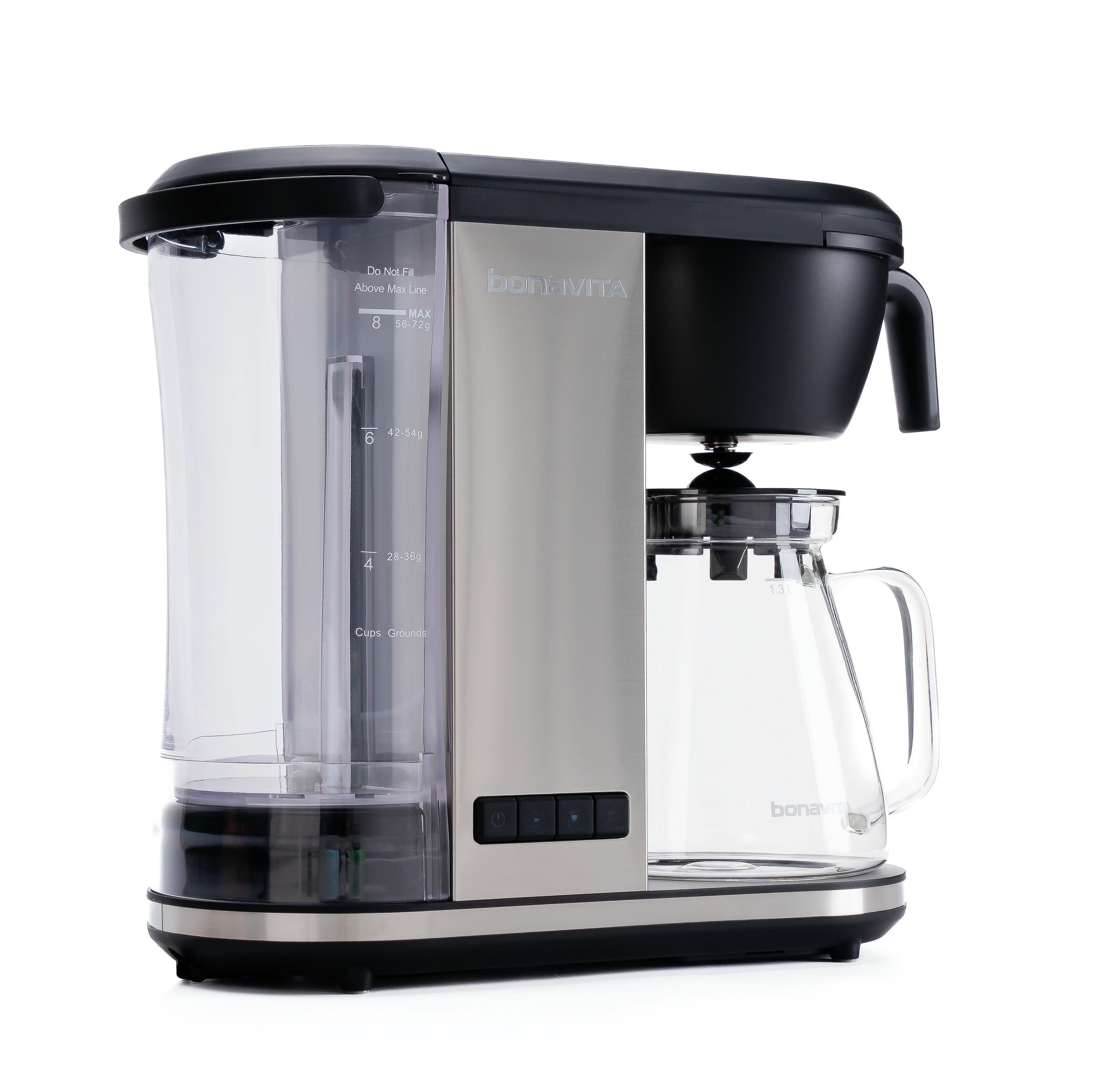 Enthusiast 8‑Cup Drip Coffee Brewer with 1.3L Thermal or Glass Carafe