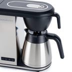 Enthusiast 8-Tassen-Filterkaffeemaschine mit 1,3 Liter großer Thermokanne oder Glaskanne