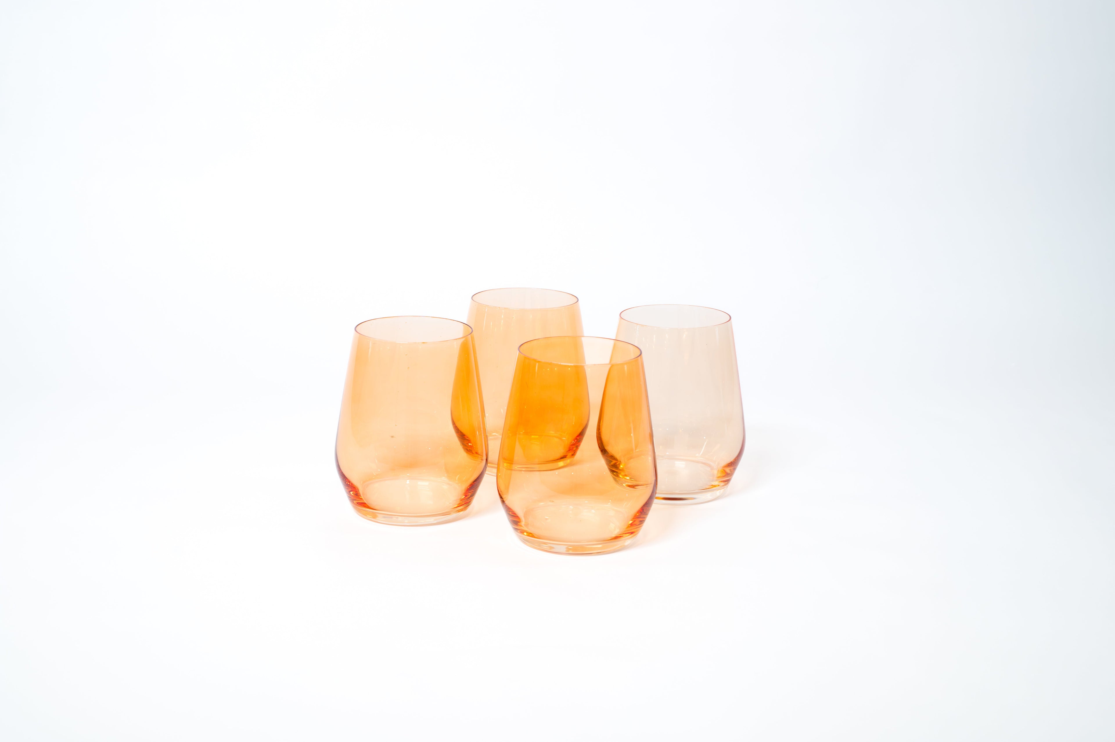 Creamsicle Orange Wine Glass — 12 oz