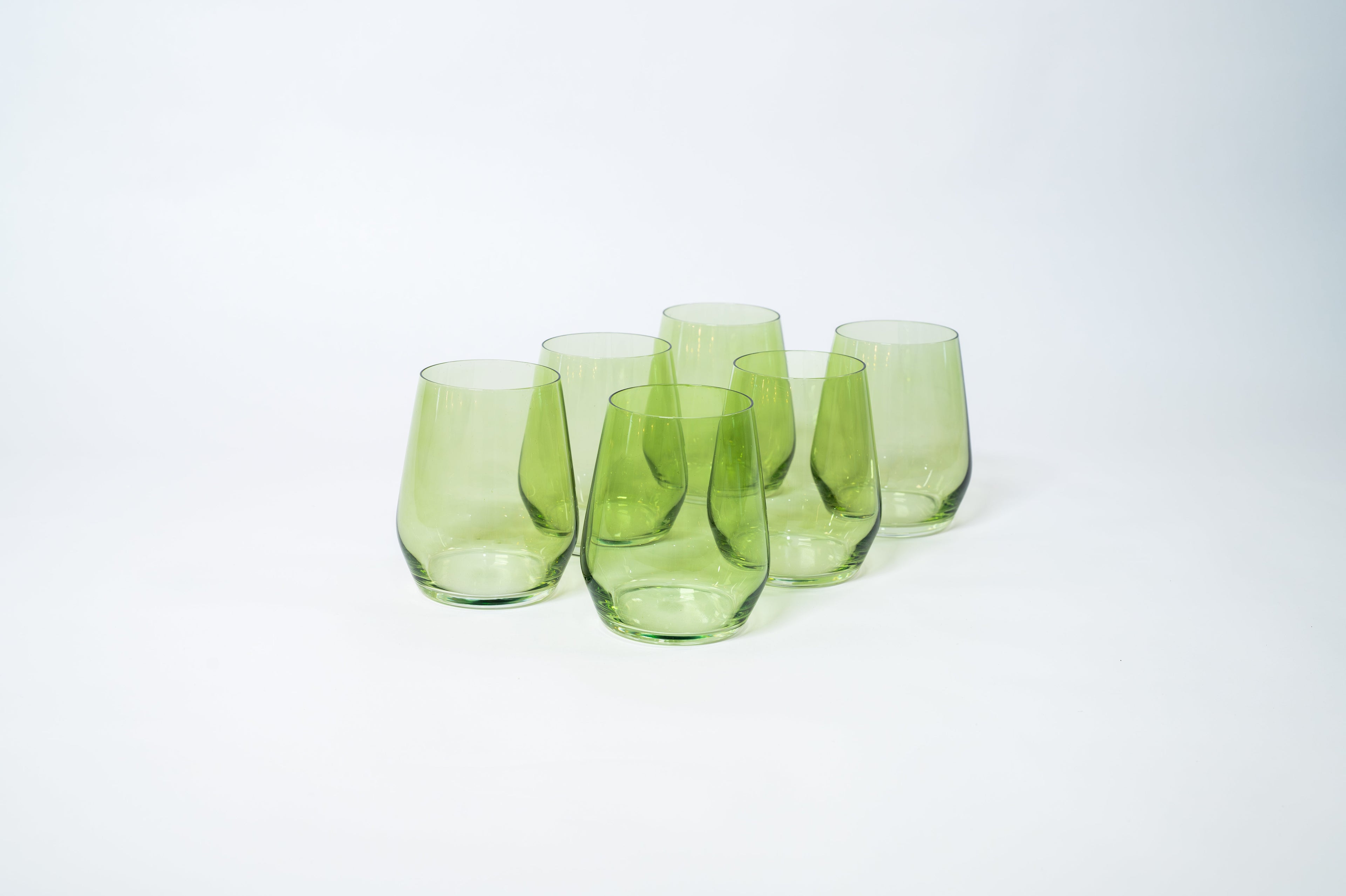 Matcha Green Wine Glass — 12 oz