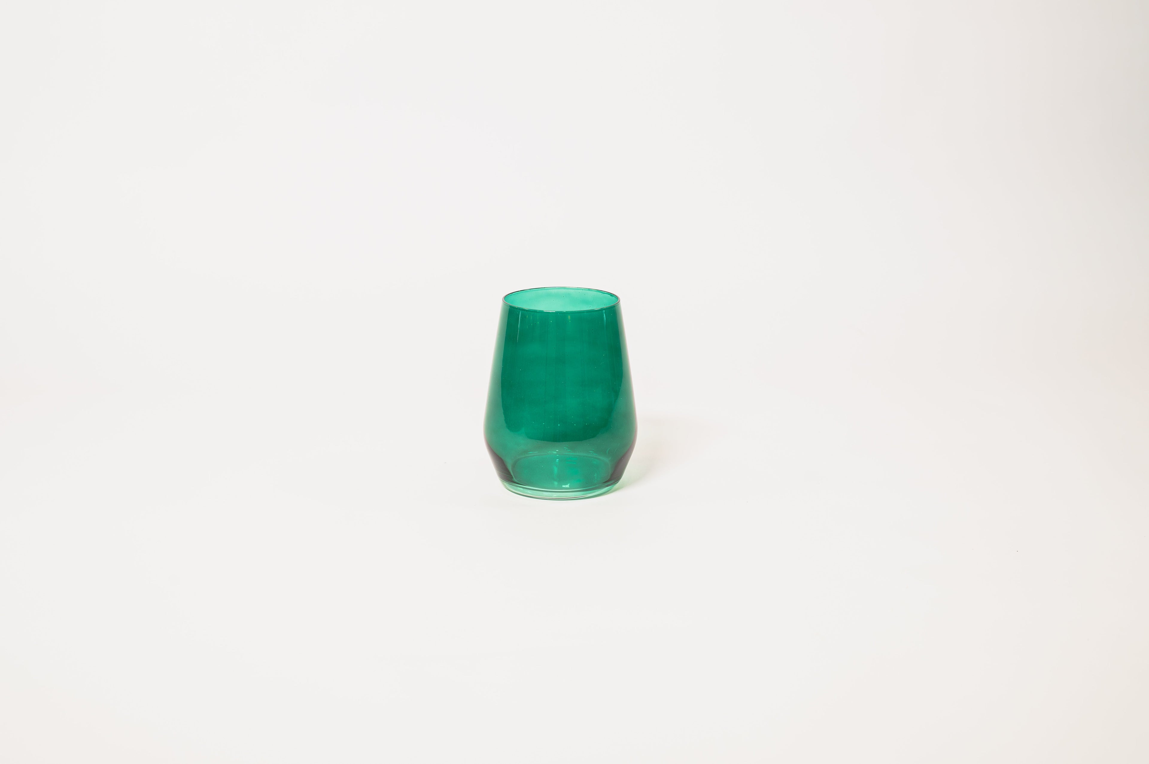 Emerald Green Wine Glass — 12 oz