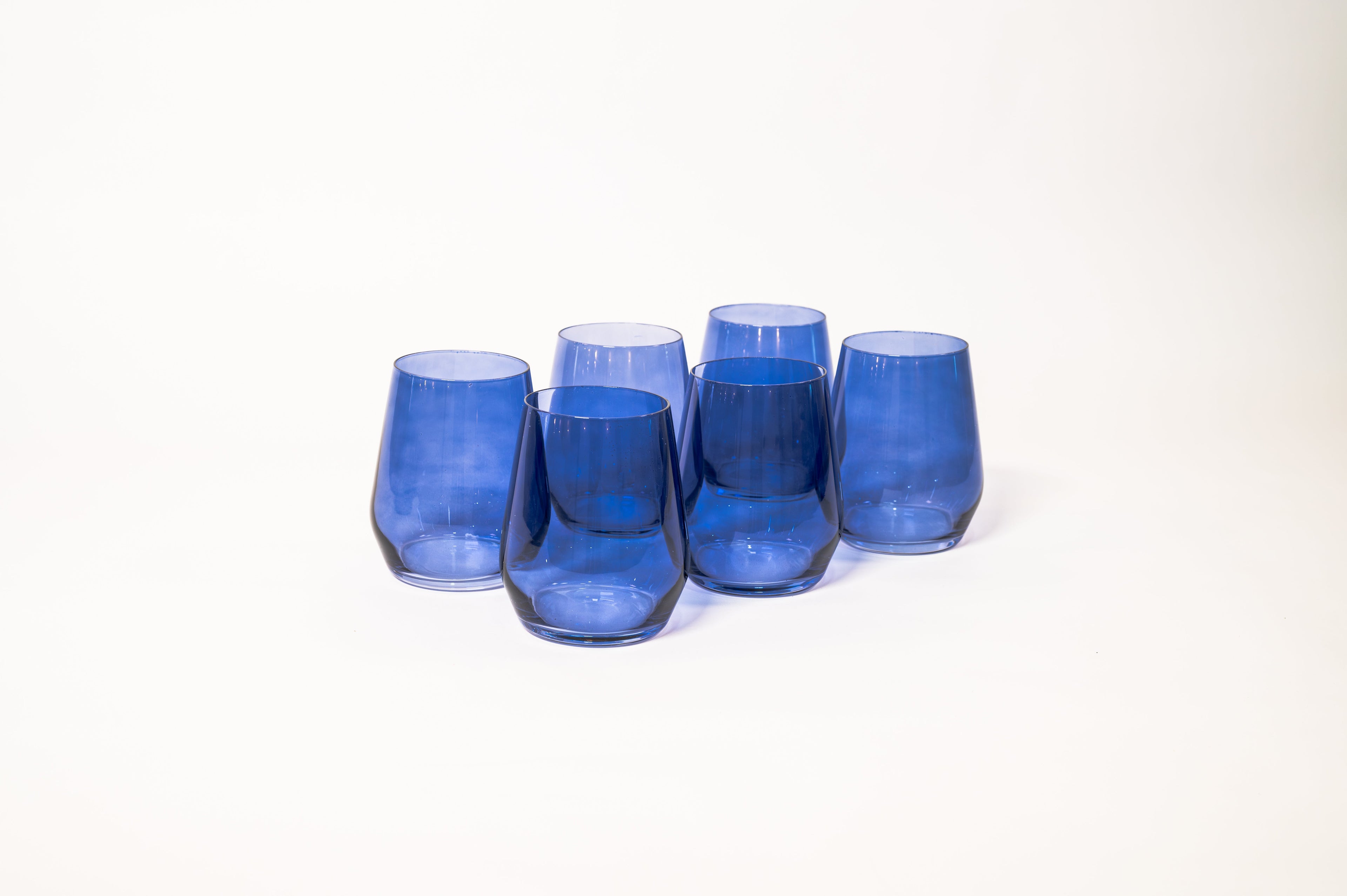 Indigo‑Go Wine Glass — 12 oz