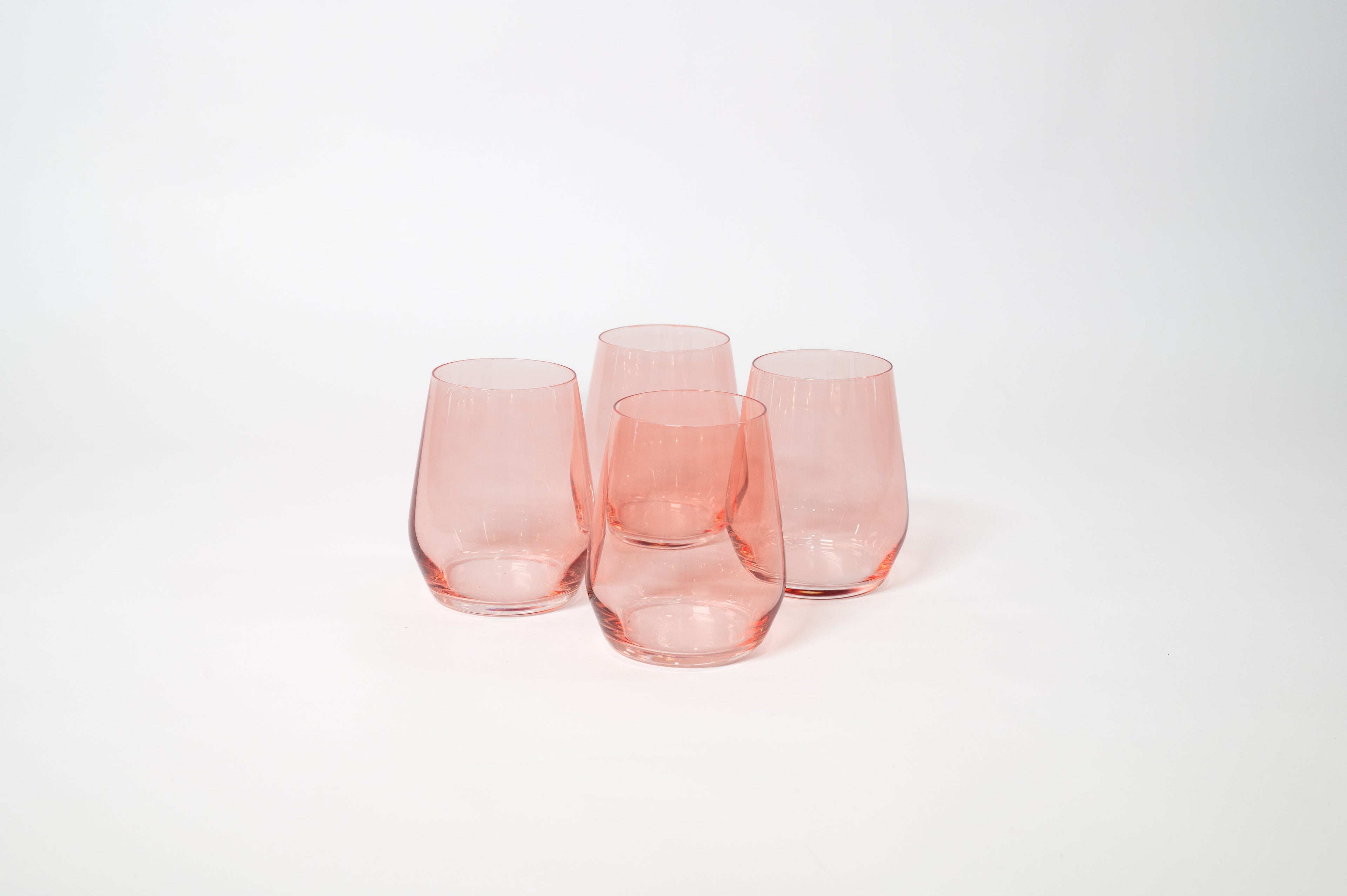 Tickle Me Pink Wine Glass — 12 oz