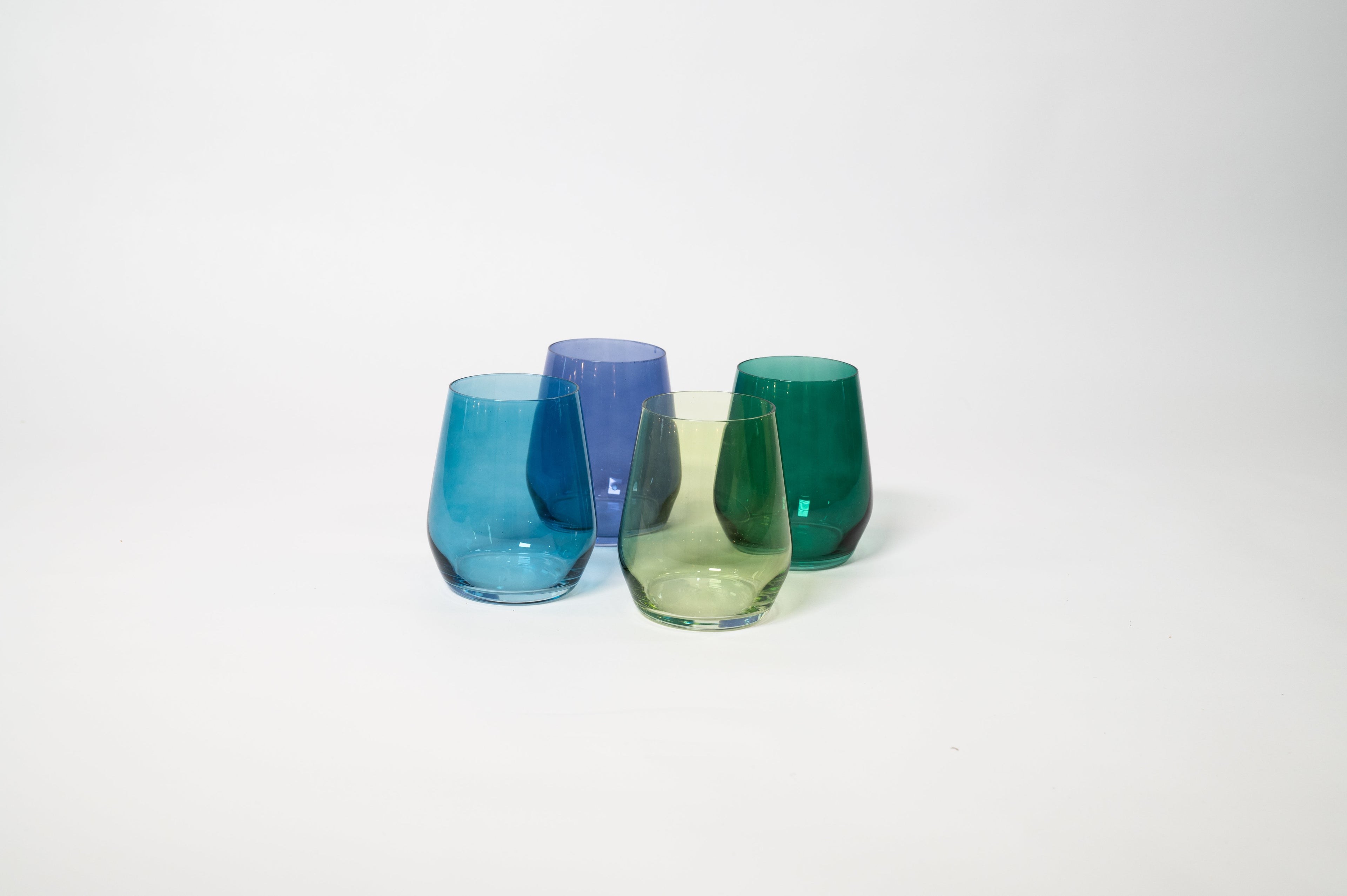 Northern Lights Wine Glass Set — 4‑Piece