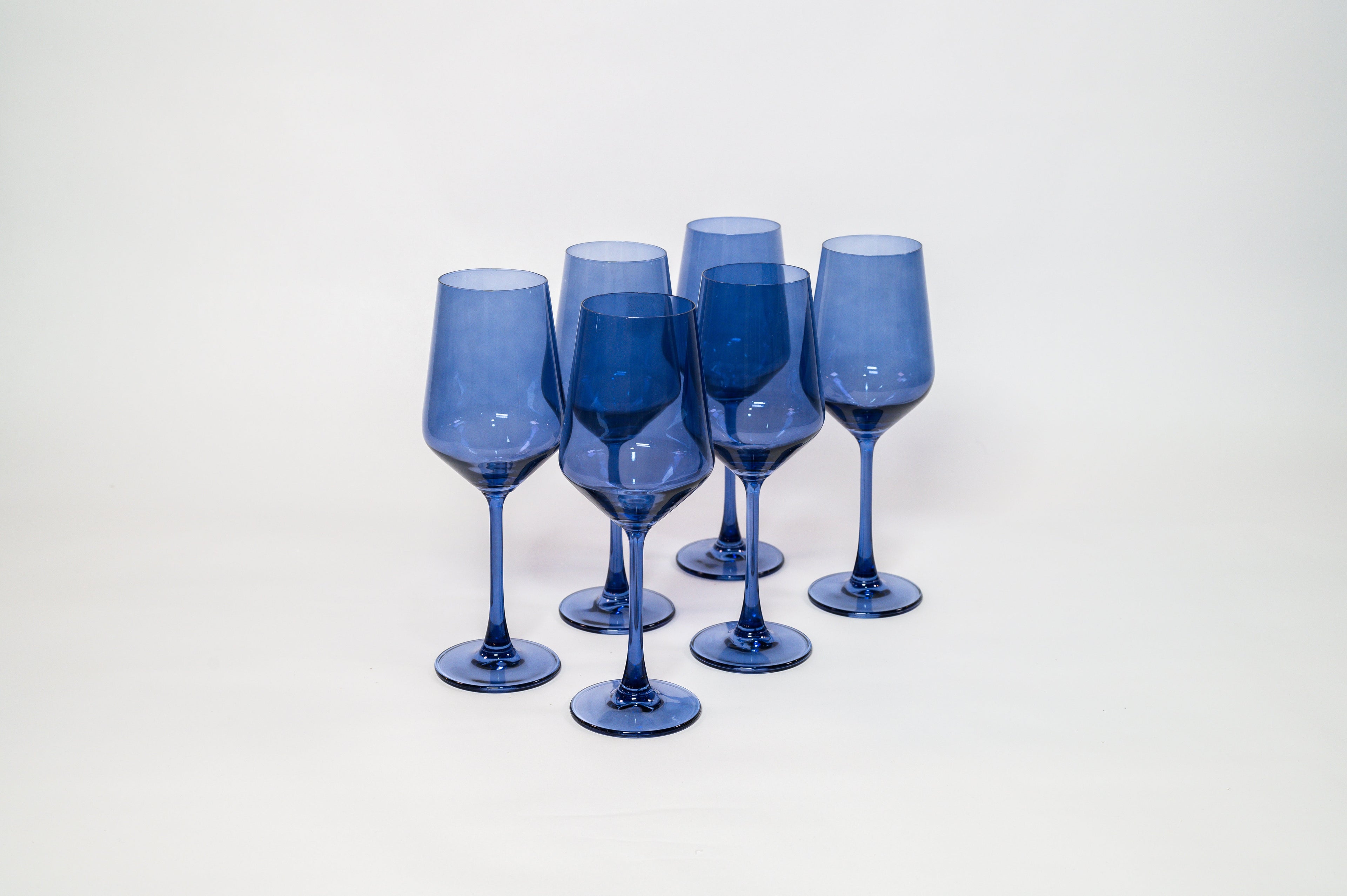 Indigo‑Go Wine Glass — 12 oz