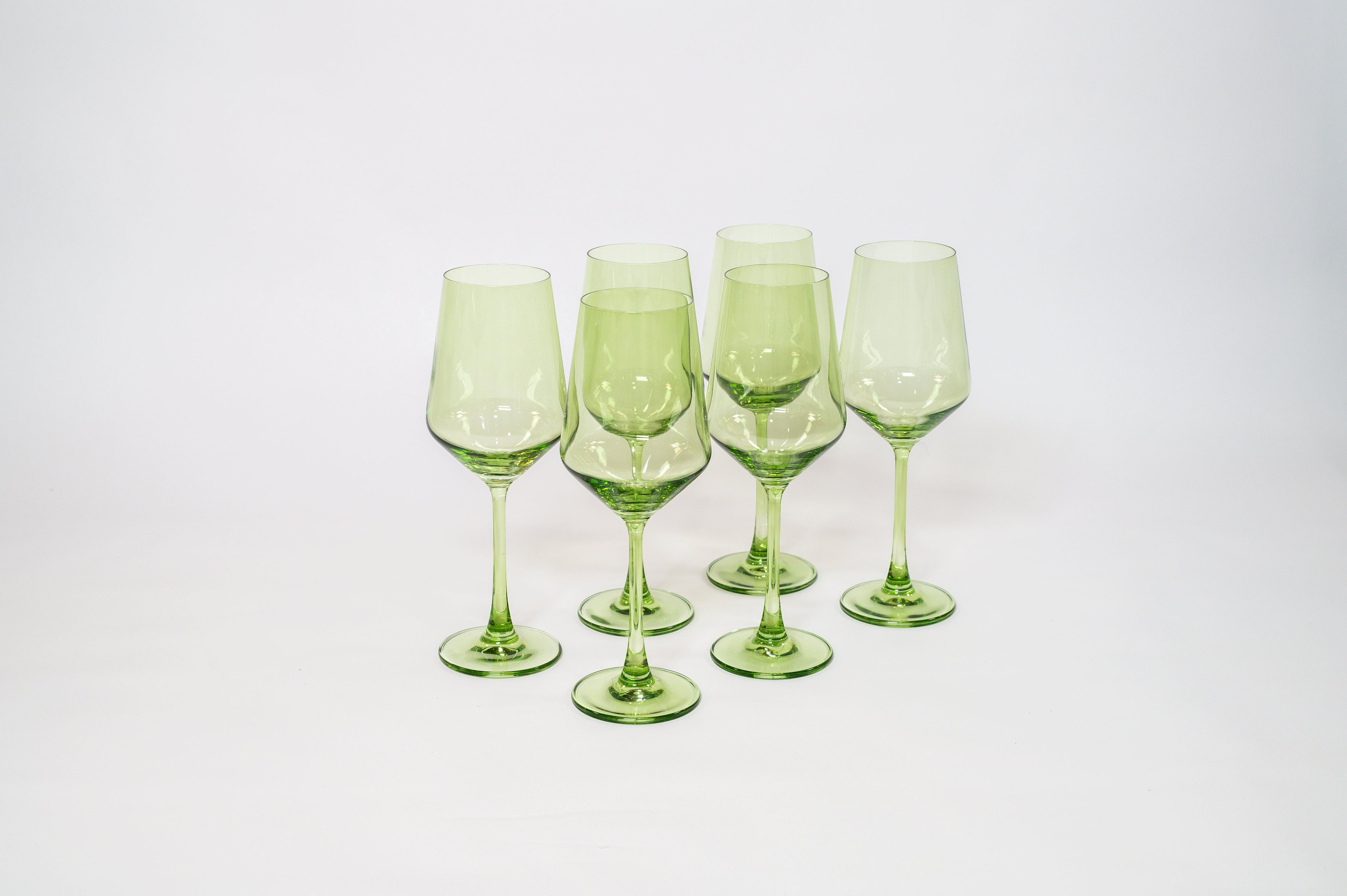 Matcha Green Wine Glass — 12 oz