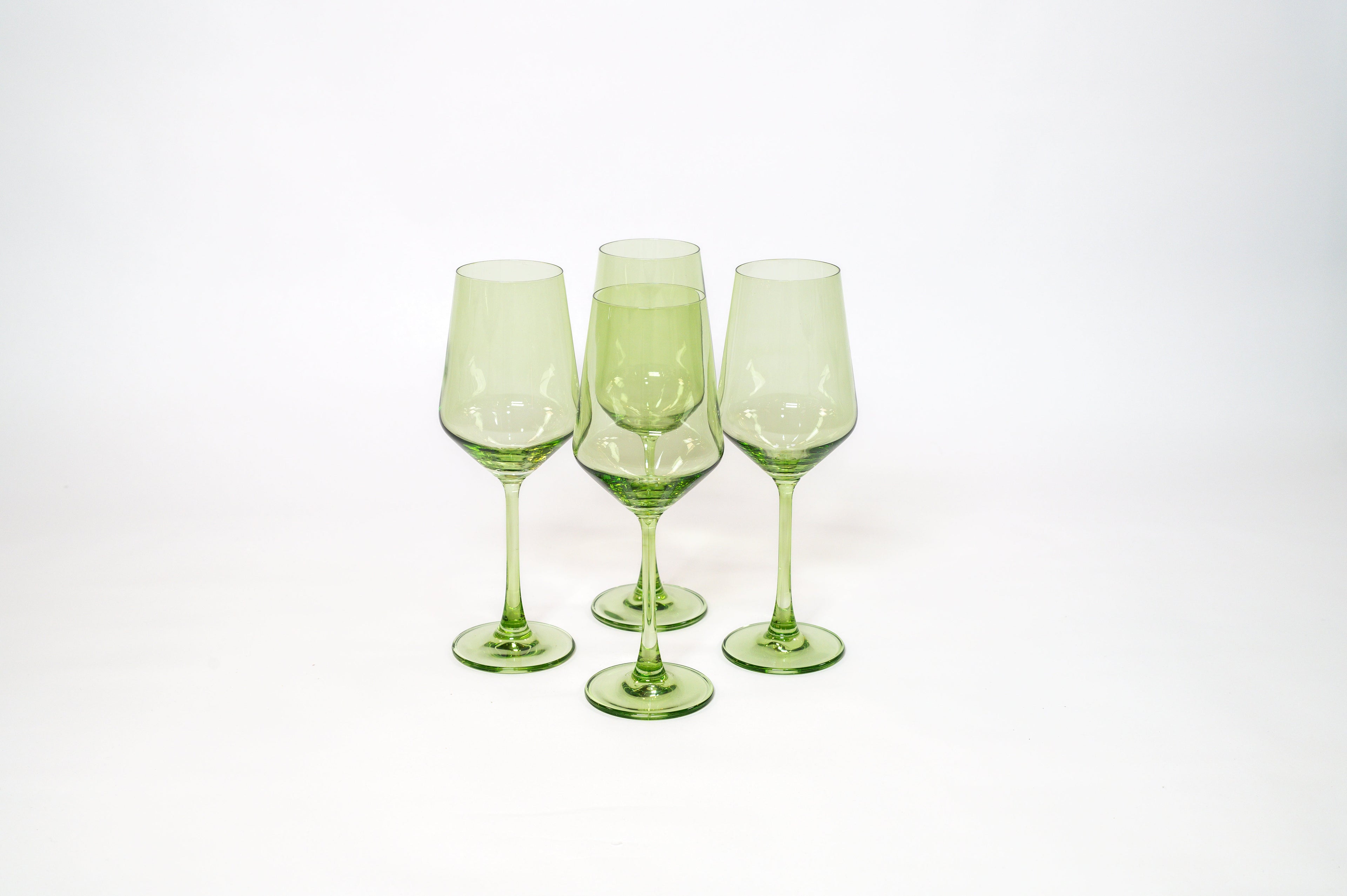 Matcha Green Wine Glass — 12 oz