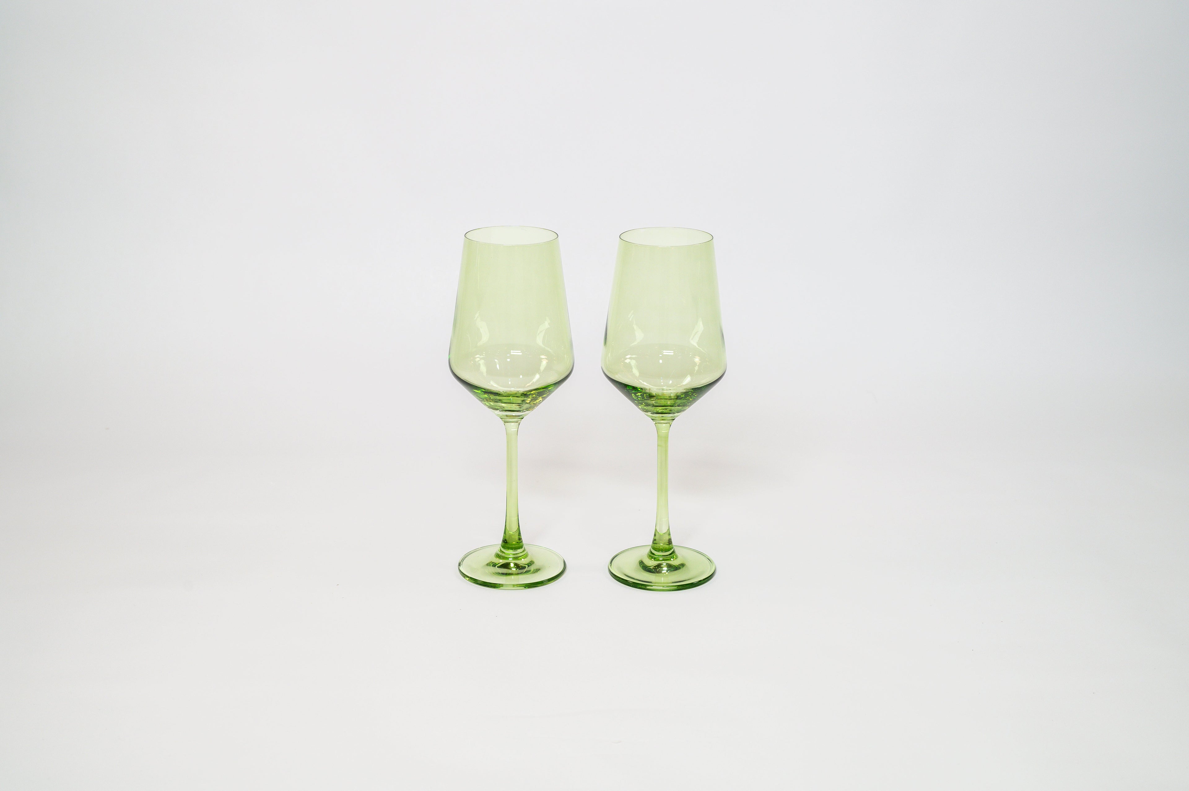 Matcha Green Wine Glass — 12 oz