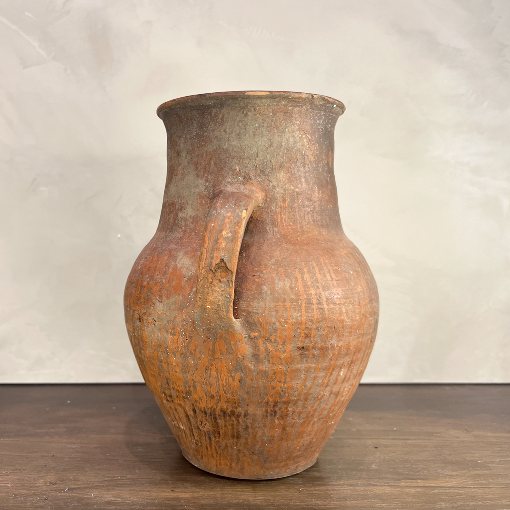 Dmytro Vintage Clay Jugs — 1940s Ukraine