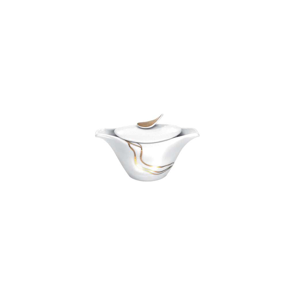 Fiume D'Oro Creamer + Sugar Bowl
