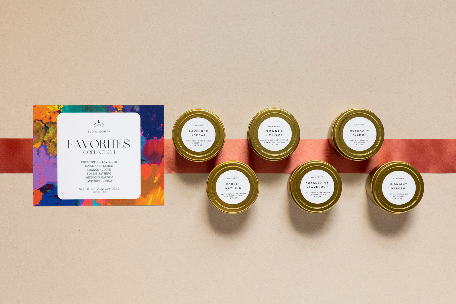 Favorites Collection – 6 Mini Candles