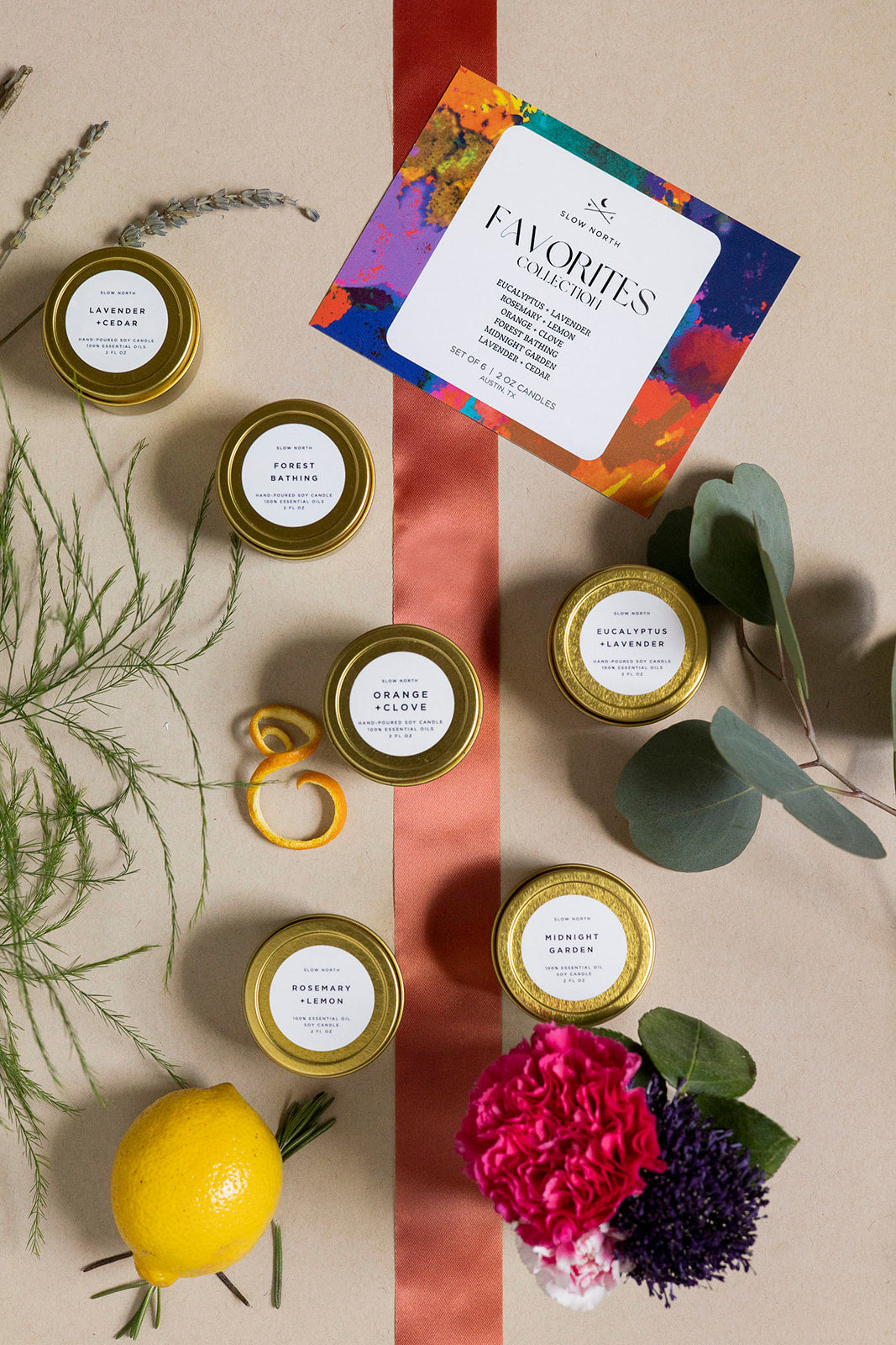 Favorites Collection – 6 Mini Candles