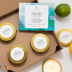Fresh Collection – 4 Mini-Kerzen