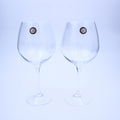 RCR Cristalleria Italiana Set of 2 Crystal Wine Glasses Made in Italy