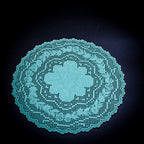 Vintage Roylies Green Paper Doilies – 5", 6", 8" Set of 3 Sizes
