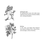Duftkerze Geranium + Rose – Sanfte Blumenmischung