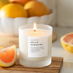 Hello Sunshine Signature Kerze – Helle zitrische Blumenmischung