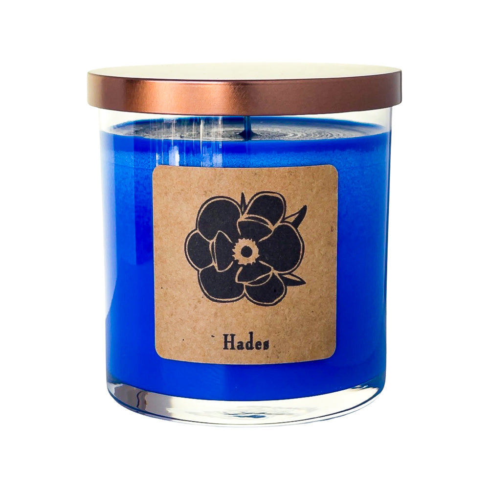 Hades 10 oz Soy Candle - Lavender, Amber & Dark Musk