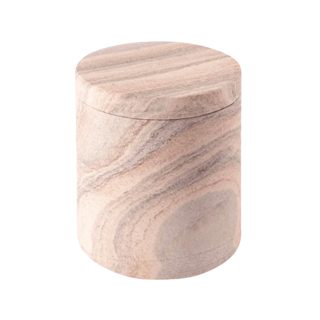 Carillo Sandstone Covered Jar — Rainbow Sandstone