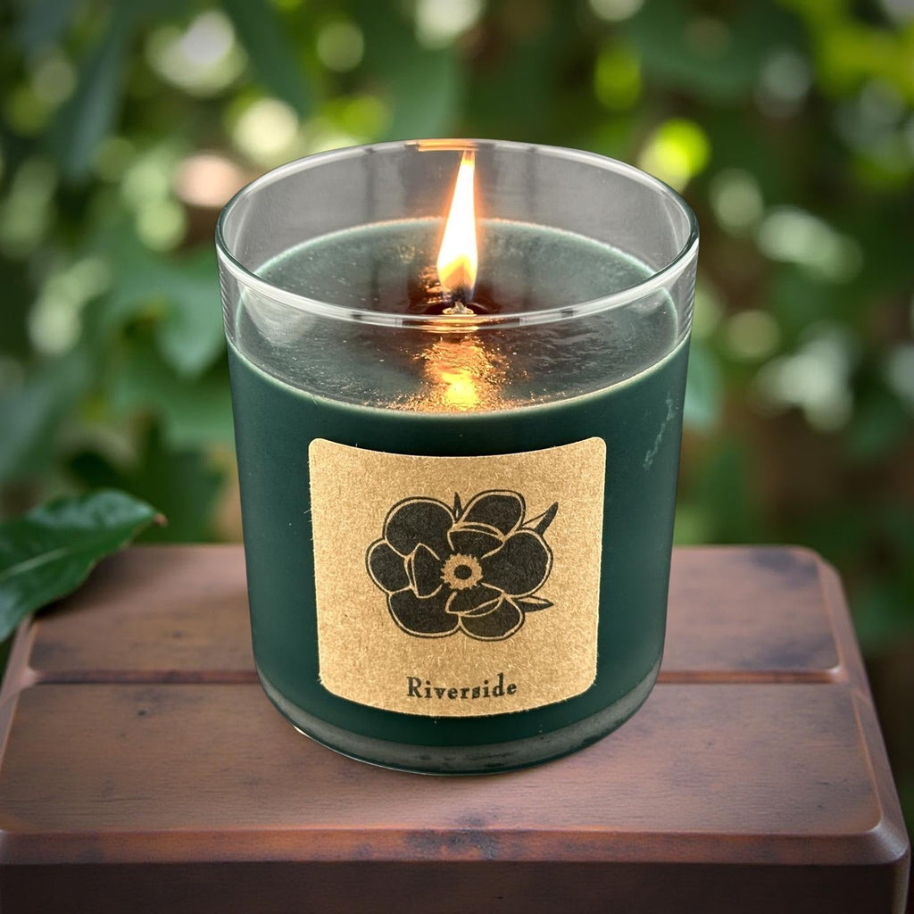 Riverside 10 oz Soy Candle - Moss & Balsam