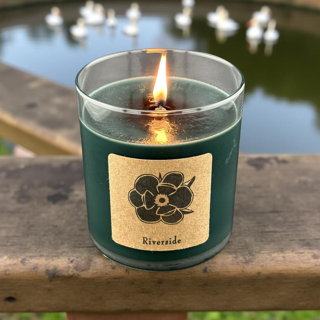 Riverside 10 oz Soy Candle - Moss & Balsam