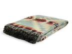 Secoya Throw - Vibrant Mint, Recycled Acrylic