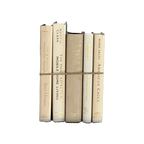 Modernes Bücherpaket nach Farbe