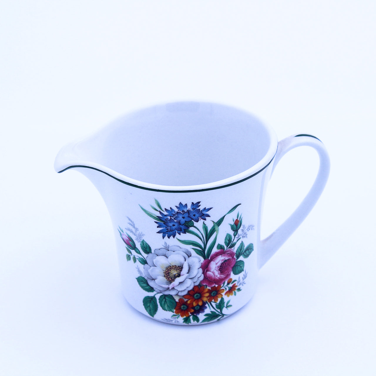 Ponesta Floral Bouquet 15‑Piece Porcelain Demitasse Coffee Set
