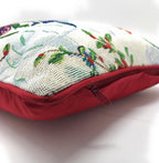 DaDa Bedding 4er-Set – Kissenbezüge mit Blumenmuster, botanischem Wandteppich – 40x40 cm