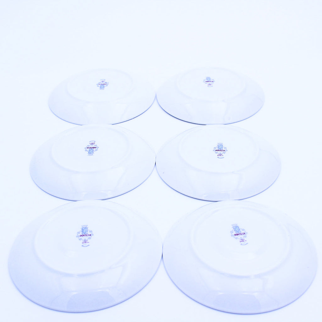 Ponesta Floral Bouquet 15‑Piece Porcelain Demitasse Coffee Set