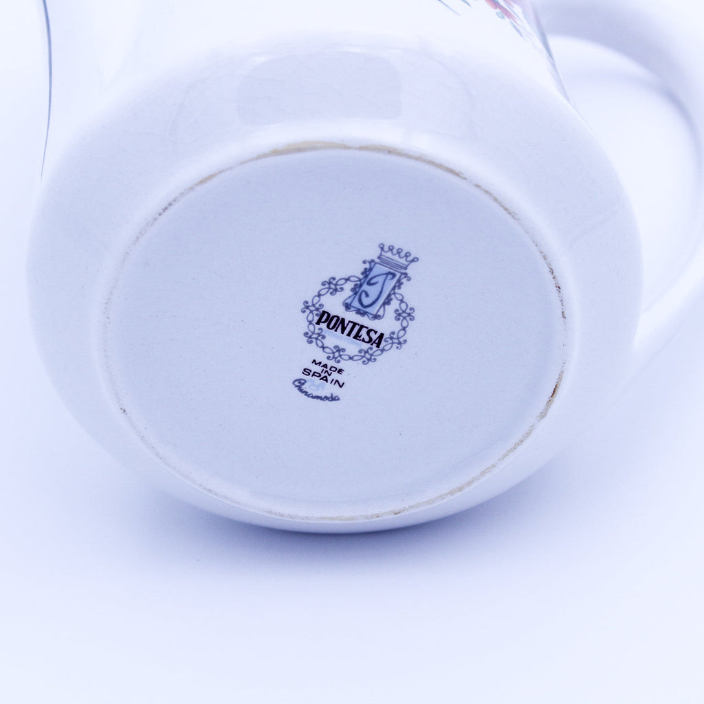 Ponesta Floral Bouquet 15‑Piece Porcelain Demitasse Coffee Set