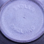 Sadler Blue Onion gerippte Keramik-Teekanne – Staffordshire, England